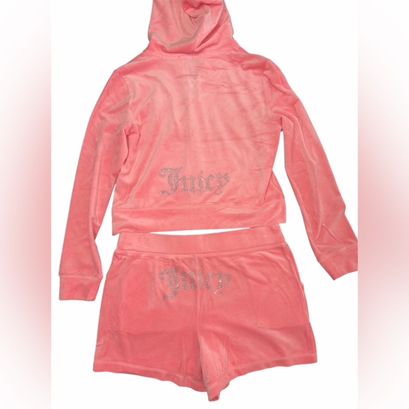Juicy Couture Sweaters - Juicy Couture Velour Flamingo Tracksuit